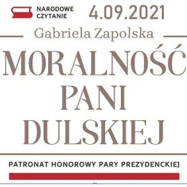 Narodowe Czytanie 4 września 2021