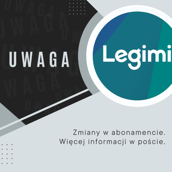 Zmiany w abonamencie Legimi